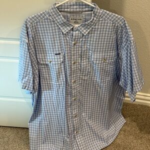 Poncho Men’s Short Sleeve Button Down